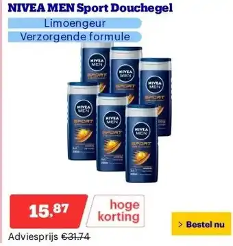 Bol.com NIVEA MEN Sport Douchegel aanbieding