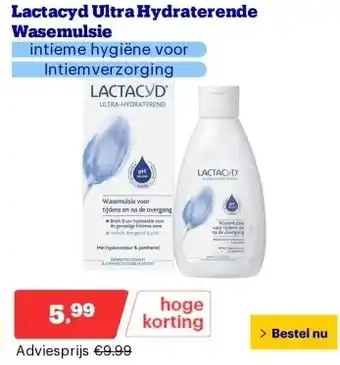 Bol.com Lactacyd Ultra Hydraterende Wasemulsie aanbieding