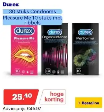 Bol.com Durex aanbieding