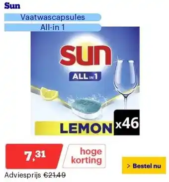 Bol.com Sun aanbieding