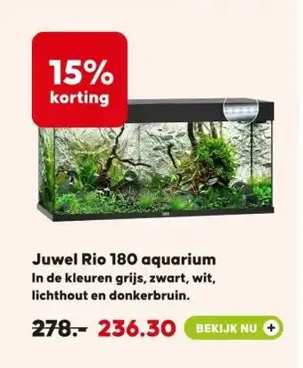 Pets Place Juwel Rio 180 aquarium aanbieding