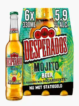 Flink Desperados Mojito 6-pack 6 x 0.33L aanbieding
