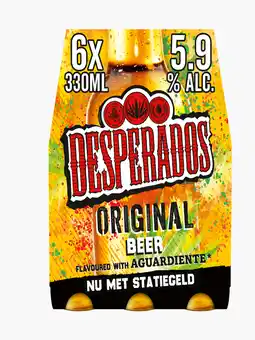 Flink Desperados Original 6x0.33L aanbieding