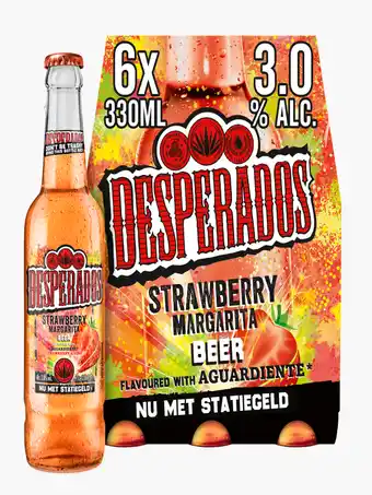 Flink Desperados Strawberry Margarita 6x0.33L aanbieding