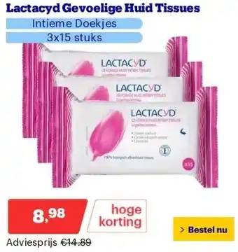 Bol.com Lactacyd verzorgende wasemulsie aanbieding