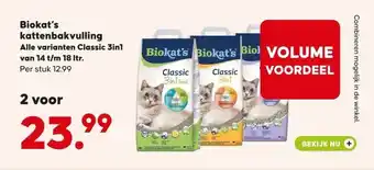 Pets Place Biokat's kattenbakvulling aanbieding