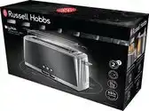 Bol.com Russell Hobbs 23251-56 Luna Moonlight Grey Long Slot - Broodrooster - Grijs aanbieding