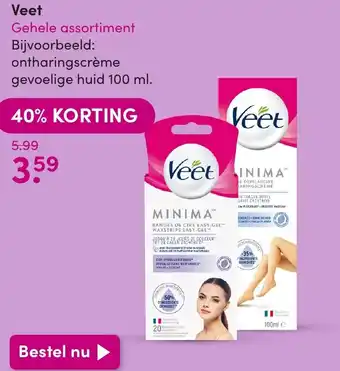 DA Veet 100ml aanbieding