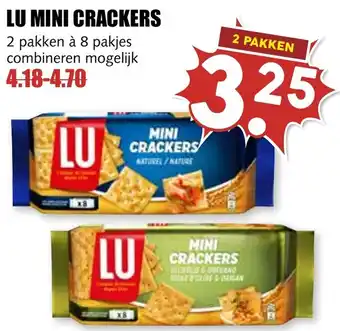 De Boerenschuur LU MINI CRACKERS aanbieding