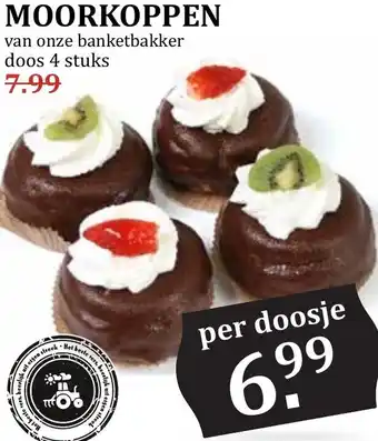 De Boerenschuur MOORKOPPEN aanbieding