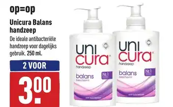 ALDI Unicura Balans handzeep 250ml aanbieding