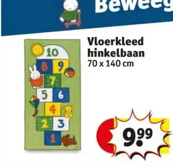 Kruidvat Vloerkleed hinkelbaan aanbieding