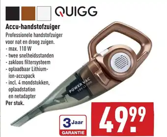 ALDI Accu-handstofzuiger 110W aanbieding