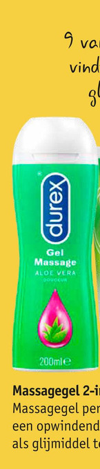 Kruidvat Massagegel 2-in-1 Aloe Vera aanbieding