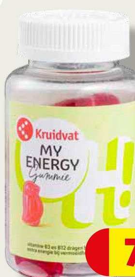 Kruidvat MY ENERGY Gummie aanbieding