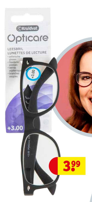 Kruidvat Kruidvat Opticare Leesbril aanbieding