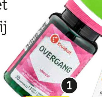 Kruidvat Kruidvat Overgang Capsules aanbieding