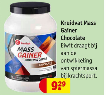 Kruidvat Kruidvat Mass Gainer Chocolate aanbieding