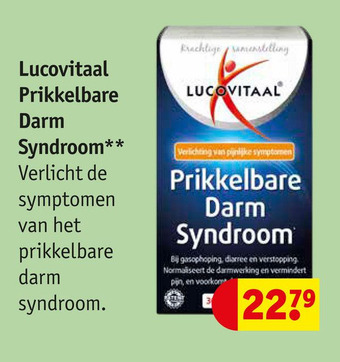 Kruidvat Lucovitaal Prikkelbare Darm Syndroom** aanbieding