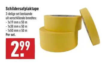 ALDI Schildersafplaktape aanbieding