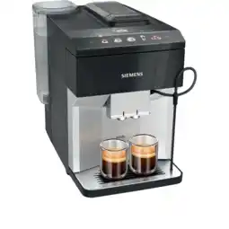 MediaMarkt Siemens Eq.500 Tp515r01 Volautomatische Espressomachine Zilver aanbieding