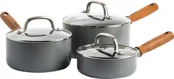 Bol.com GreenPan Mayflower Pro koekenpannenset - 3-delig - grijs - inductie - PFAS-vrij aanbieding