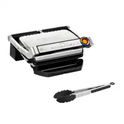 MediaMarkt Tefal Gc718d Optigrill+ Contactgrill Zilver aanbieding