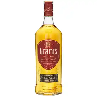 Dirck 3 Grant's Triple Wood blended Whisky 100 cl aanbieding