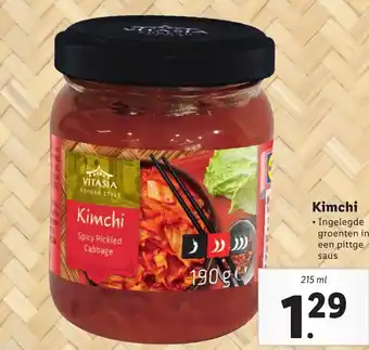 Lidl Kimchi 215ml aanbieding