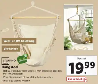 Lidl LIVARNO home Hangstoel aanbieding