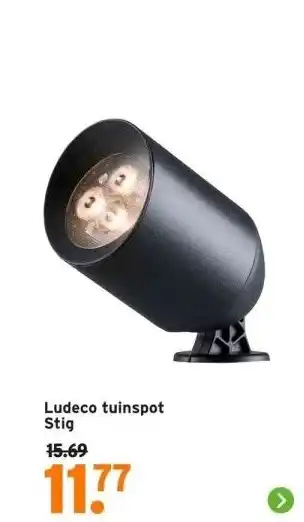 GAMMA Ludeco tuinspot aanbieding