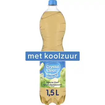 Albert Heijn Crystal Clear Touch of tea appel vlierbloesem aanbieding