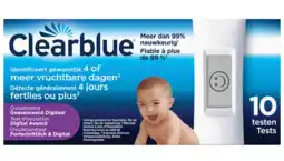 De Online Drogist Clearblue Ovulatietest Geavanceerd Digitaal aanbieding