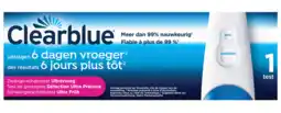 De Online Drogist Clearblue Zwangerschapstest Ultravroeg aanbieding