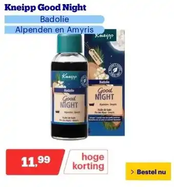 Bol.com Kneipp Good Night aanbieding