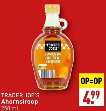 ALDI TRADER JOE'S Ahornsiroop 250 ml. aanbieding