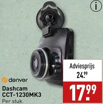 ALDI denver Dashcam CCT-1230MK3 aanbieding