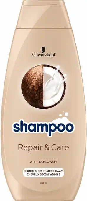 De Online Drogist Schwarzkopf Shampoo Repair & Care 400ML aanbieding