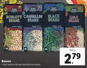 Lidl Bonen 900g aanbieding