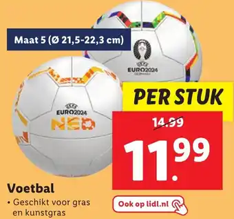 Lidl Voetbal per stuk aanbieding