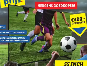 Lidl 55 4k uhd smart tv aanbieding