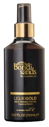 De Online Drogist Bondi Sands Liquid Gold Self Tanning Dry Oil Coconut aanbieding