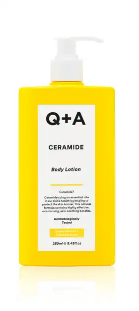 De Online Drogist Q+A Ceramide Body Lotion Amandel Pistache aanbieding