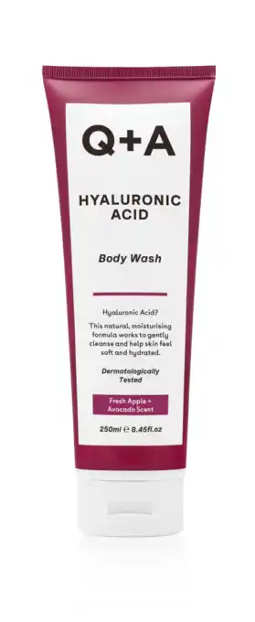 De Online Drogist Q+A Hyaluronic Acid Body Wash Apple Avocado aanbieding