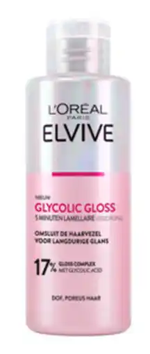 De Online Drogist Elvive Glycolic Gloss 5 Minuten Lamellaire Verzorging aanbieding