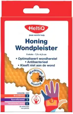 De Online Drogist Heltiq Honing Wondpleister aanbieding
