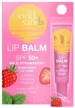 De Online Drogist Bondi Sands Lip Balm SPF50+ Wild Strawberry aanbieding