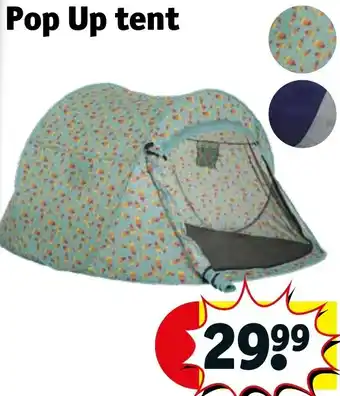 Kruidvat Pop Up tent aanbieding