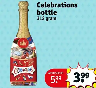 Kruidvat Celebrations bottle 312g aanbieding