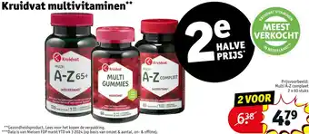 Kruidvat multivitaminen aanbieding